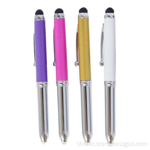 Pen stylus LED light, suitable for iPhone, iPad, Samsung, HTC and BlackBerry touchscreen